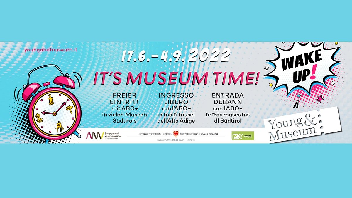 Banner "It's museum time"