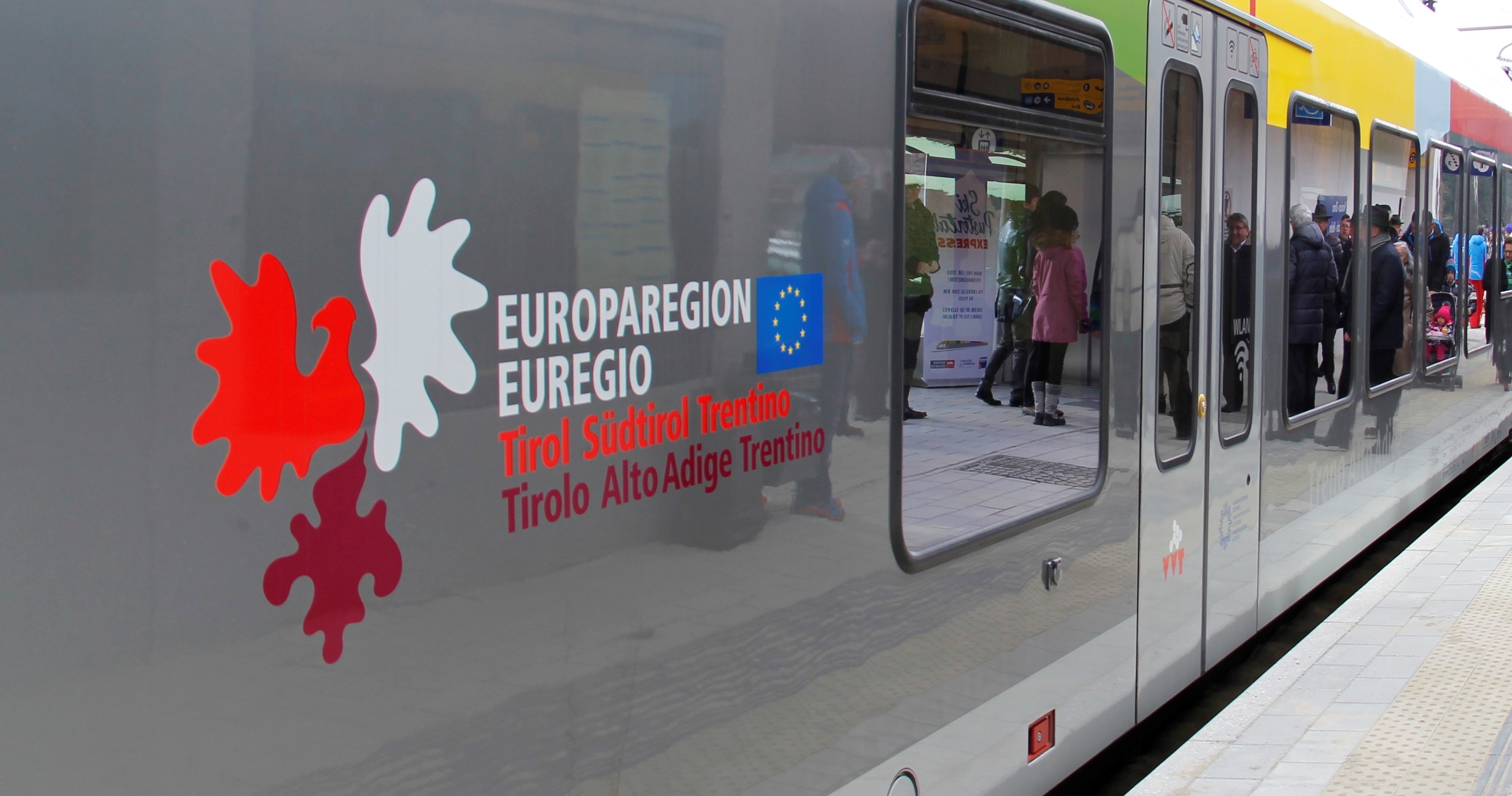 Train with Euregio Logo